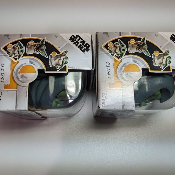 Set of 2 The Bounty STAR WARS Mandalorian Child Yoda Ornament - Series 1, #5 NEW - Picture 7 of 10
